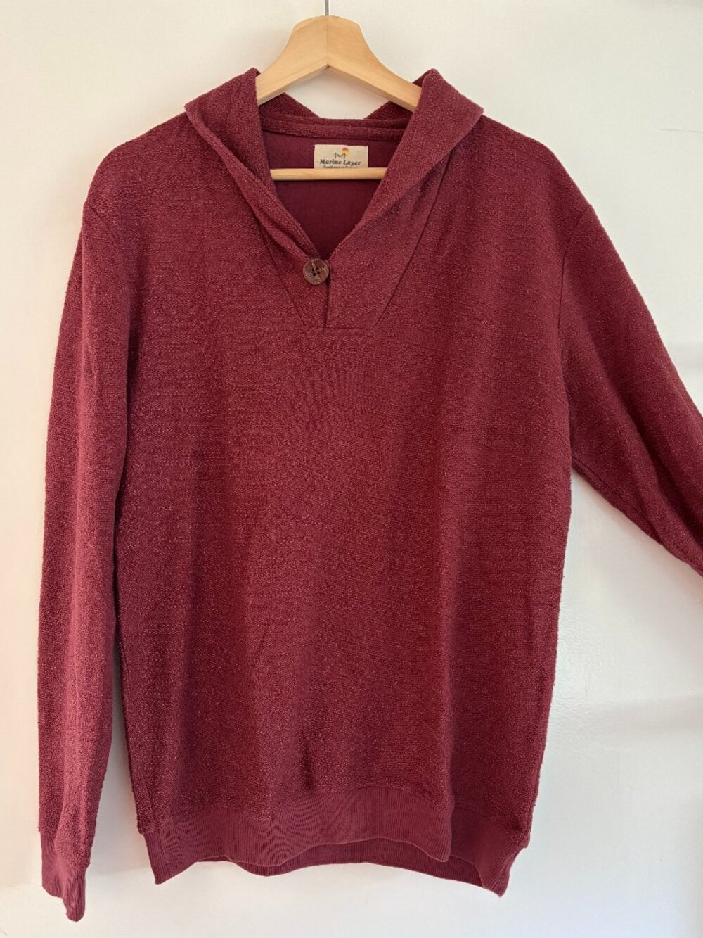 Marine Layer Cowl Neck Pullover Sweatshirt